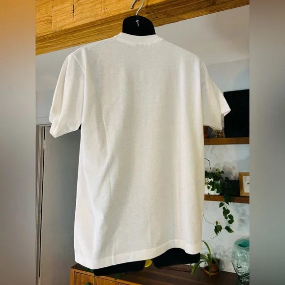 VTG Best Fruit of the Loom-White Graphic T-Shirt with Bingo Design - Picture 4 of 5